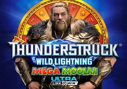 Thunderstruck® Wild Lightning Mega Moolah game screenshot
